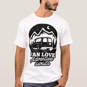 T-shirt Van Love noir
