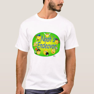 T-shirt van mannen met logo