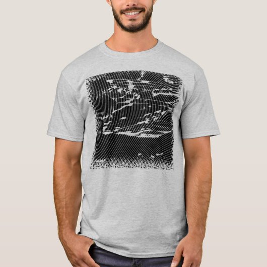 T-shirt van Mannen van de opening (Voorkant)