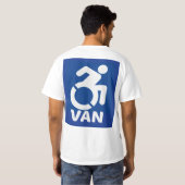 T-shirt Van Modern Handicap (Dos entier)