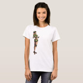 T-shirt van Rollergirl (Voorkant volledig)
