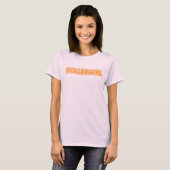 T-shirt van Rollergirl (Voorkant volledig)