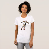T-shirt van Rollergirl (Voorkant volledig)