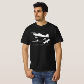 T-shirt Van’s RV-3 - Plan directeur de l’avion ABD (Devant entier)