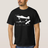 T-shirt Van’s RV-3 - Plan directeur de l’avion ABD (Devant)
