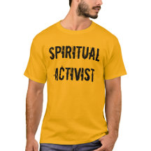 T-shirt van spirituele activistenMannen