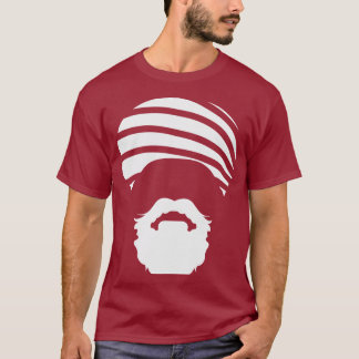 T-shirt van Turban - rood