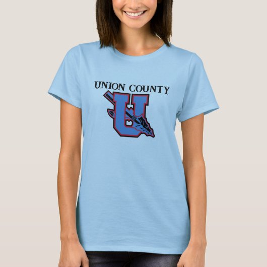  T-shirt van Union County (Voorkant)