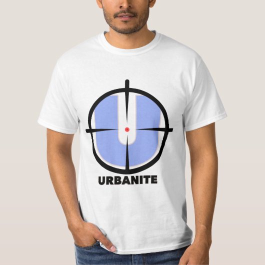 T-shirt van URBANITE Basic Mannen (Voorkant)