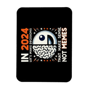 T-shirt van verstandige keuzes - besluiten over me magneet