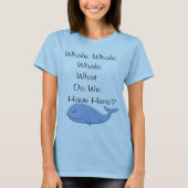 T-shirt van walvisbont (Voorkant)