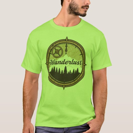 T-shirt van Wanderlust (Voorkant)