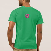 T-shirt Vana DeVinyl™/Sifflets/Green (Dos)