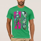 T-shirt Vana DeVinyl™/Sifflets/Green (Devant)