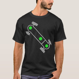 T-shirt Vanagon T3 Syncro symbole de diffraction design co