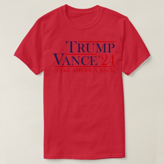 T-shirt Vance 24 Reprendre l'Amérique (Design devant)