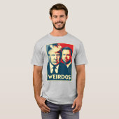 T-shirt Vance anti-Trump - Weirdos (Devant entier)