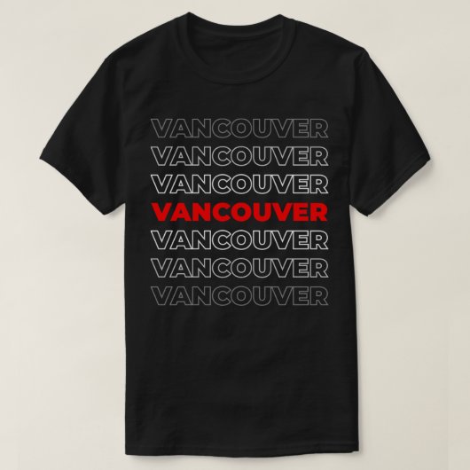 T-shirt Vancouver (Design devant)