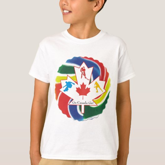 T-shirt Vancouver 2010 Jeux Olympiques d'hiver (Devant)