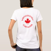 T-shirt Vancouver Canada (Dos)