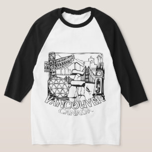 T-shirt Vancouver Souvenir Femme Maillot de Vancouver