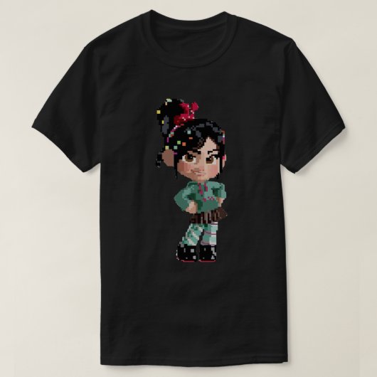 T-shirt Vanellope Pixel (Design devant)
