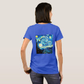 T-shirt VanGogh, Nuit étoilée (Dos entier)