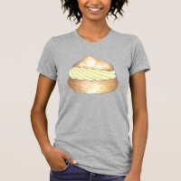 Vanilla Cream Puff Puffs Creampuff Foodie Tee