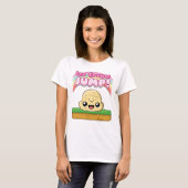 T-shirt Vanilla Scoop with Ice Cream Jump Text (Devant entier)