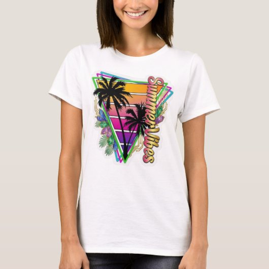 T-shirt Vanlife Tropical Dream (Devant)