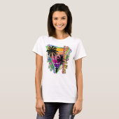 T-shirt Vanlife Tropical Dream (Devant entier)