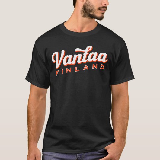 T-shirt Vantaa Finlande (Devant)