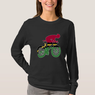 T-shirt Vanuatu Biker Nation Rider drapeaux du monde
