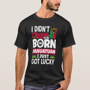 T-shirt Vanuatu Vanuatu Vanuatu Vanuatu Drapeau Je viens d