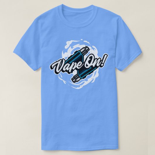 T-shirt Vape sur Vaping Lifestyle Vaper (Design devant)