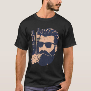 T-shirt Vape Vaping Porté Homme E-Cigarette