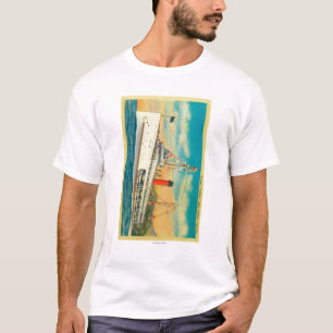T-shirt Vapeur "Catalina" à l'île de Père Noël Catalin