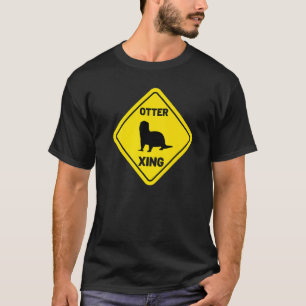 T-shirt Vapeur de mer Xing Animal Femme Rivière Otter