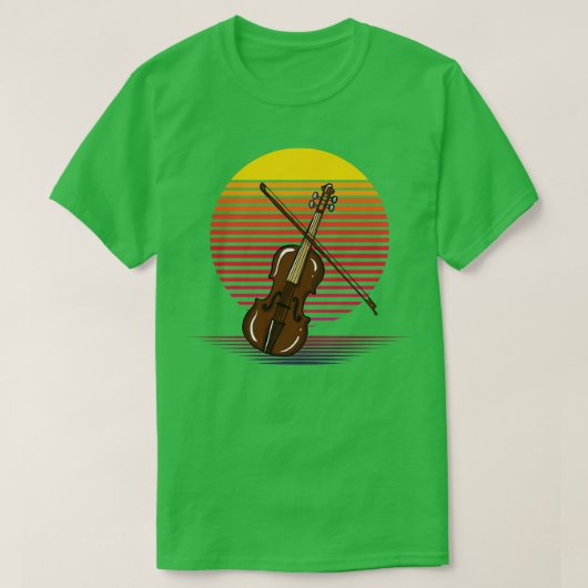 T-shirt Vapeur de violon (Design devant)