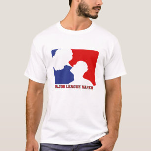 T-shirt Vapeur   Ligue majeure Vaper par VapeGoat