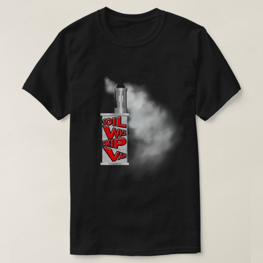 T-shirt Vapeur | OffSet Box Mod par VapeGoat (Design devant)