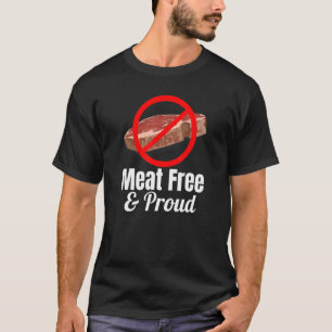 T-shirt Vapeur sans viande et frénétique Croisé Cercle rou
