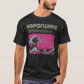 T-shirt Vaporwave (Devant)