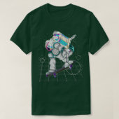 T-shirt Vaporwave 80s Art Skateboarder Retro Synthwave Ast (Design devant)