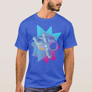 T-shirt Vaporwave Aesthetics Outer Space Synthwave 80s Art