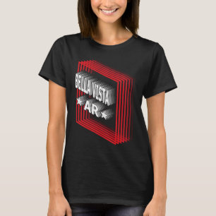 T-shirt Vaporwave Bella Vista Arkansas AR