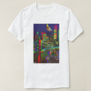 T-shirt Vaporwave City