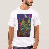T-shirt Vaporwave City (Devant)