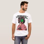 T-shirt Vaporwave Cyberpunk Japonais Moderne Style Urbain (Devant entier)
