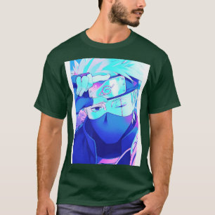T-shirt Vaporwave de Kakashi